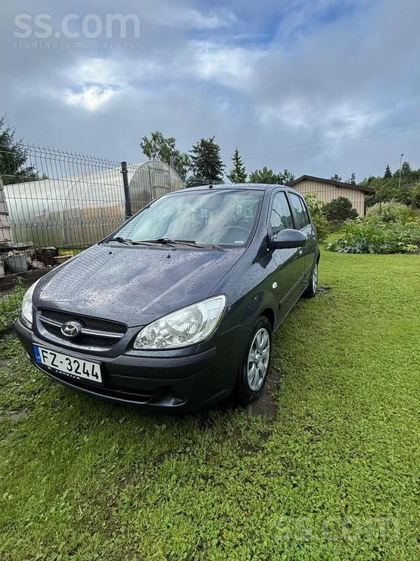 Tiek pārdots Hyundai Getz, baraucamā stāvoklī. Ar divas sezonas brauktam zie