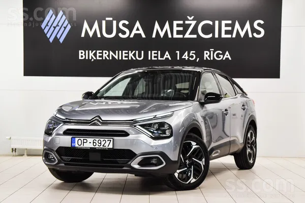 Citroen C4 Shine, 1.2 Puretech 130 ZS (96 kW) dzinējs, 8 pakāpju pārnesumkārba, augstākais aprīkojuma līmenis, caurskatāma se ...