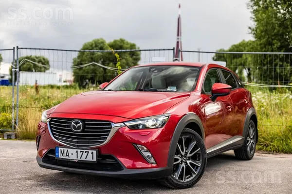Mazda Mazda Cx-3 Awd ar 1.5 litru dīzeļdzinēju un automā