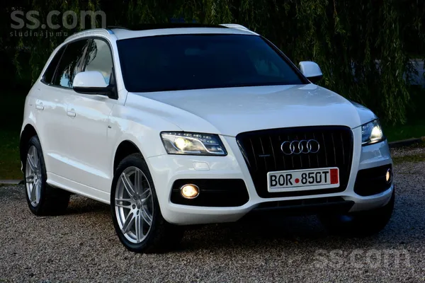 Audi Q5 2011, 3.0D dīzelis, Automāts, SUV/Apvidus, Balts — Latvijā