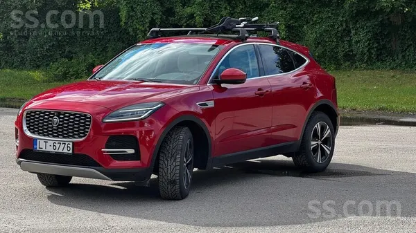 Cena ar Pvn. Pārdod Jaguar E-pace 2021 gada ar 2.0 dīzeļa dzinēju, Nobraukum