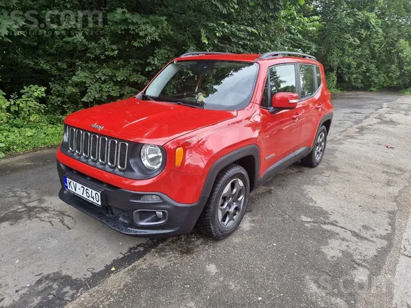 Pārdodas vizuāli un tehniski kopts, dinamisks krosovers Jeep Renegade košā s