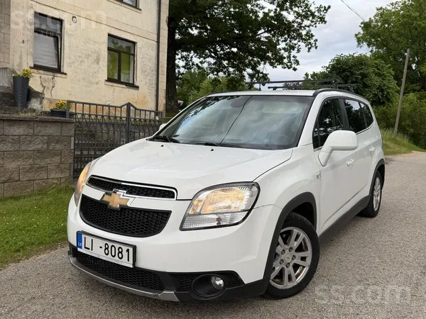 Jauna apskate. Tirgojas labs uzticams 7.vietīgs Orlando ar 2.0cdti motoru , jaudīgs un ekonomisks 5-6litri uz 100km. Motors s ...