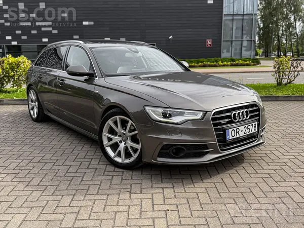 Audi Audi A6 Sline. Quattro. Samainīta ķēde. Restaurēta