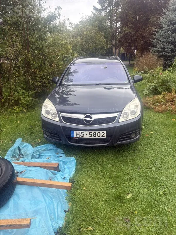 Opel Vectra 2008, 1.9D dīzelis, Manuāls, Universāls, Zils — Latvijā