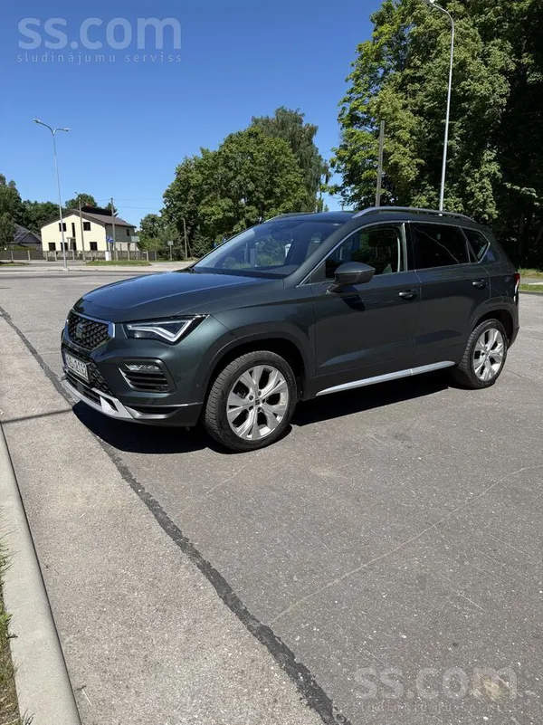 SEAT Ateca 2023, 1.5 benzīns, Automāts, SUV/Apvidus, Zaļš — Latvijā