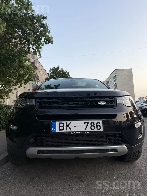 Land-Rover Discovery Sport 2015, 2.2D dīzelis, Automāts, SUV/Apvidus, Melns — Latvijā