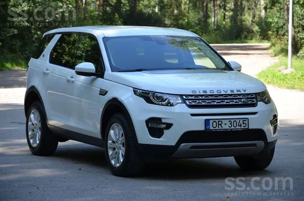 Land-Rover Tikko ievests- Land Rover Discovery Sport 2.2 Sd4 