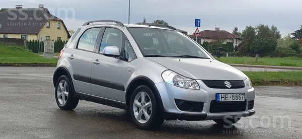 Suzuki SX4 2008, 1.6 benzīns, Manuāls, Sudrabs — Latvijā