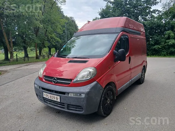 Opel Opel Vivaro 1, 9dti 74 kw dokumentos kemperis , La