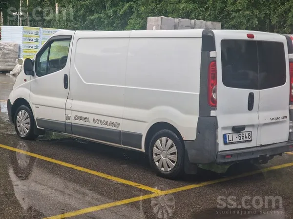 Opel Pārdodu Opel Vivaro. Garais modelis. Labā stāvoklī