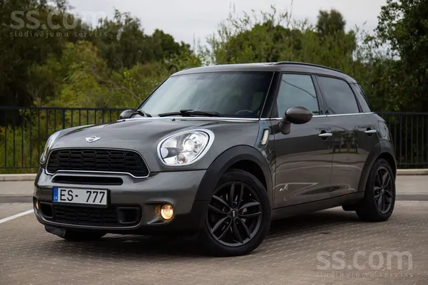 Mini Cooper SD Countryman All4, 105kw, automāts, no Vācijas, royal-gray meta