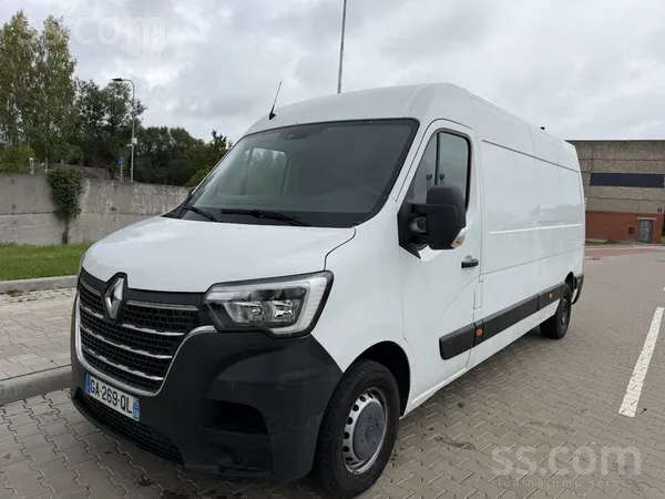 Renault Master 2021, 2.3D dīzelis, Manuāls, Balts — Latvijā