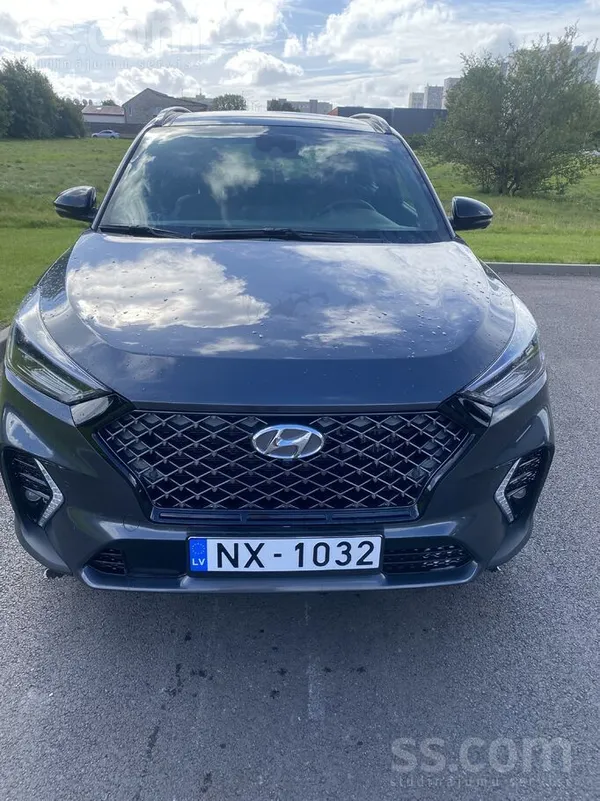 Hyundai Tucson 2021, 1.6D dīzelis, Automāts, SUV/Apvidus, Pelēks — Latvijā