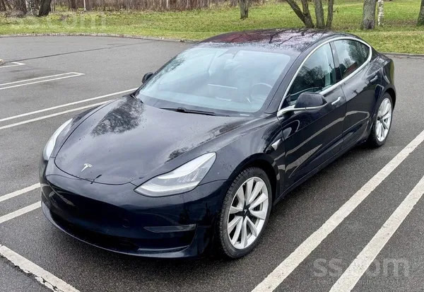 Tesla Model 3 2019, Sedans, Melns — Latvijā