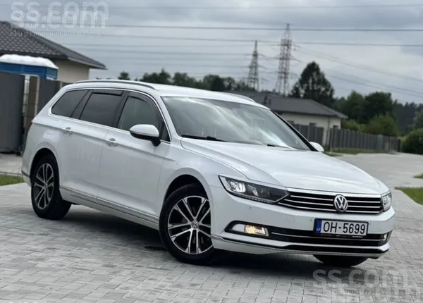 Volkswagen WV Passat B8 2016g. 2.0Tdi, 298260 km, TO 06.2027,