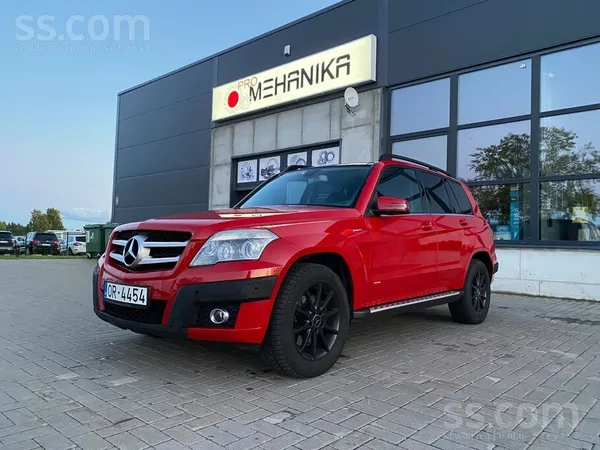 Mercedes GLK 220 2009, 2.2D dīzelis, Automāts, SUV/Apvidus, Sarkans — Latvijā
