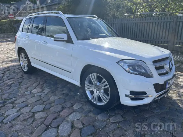 Mercedes GLK 220 2014, 2.2D dīzelis, Automāts, SUV/Apvidus, Balts — Latvijā