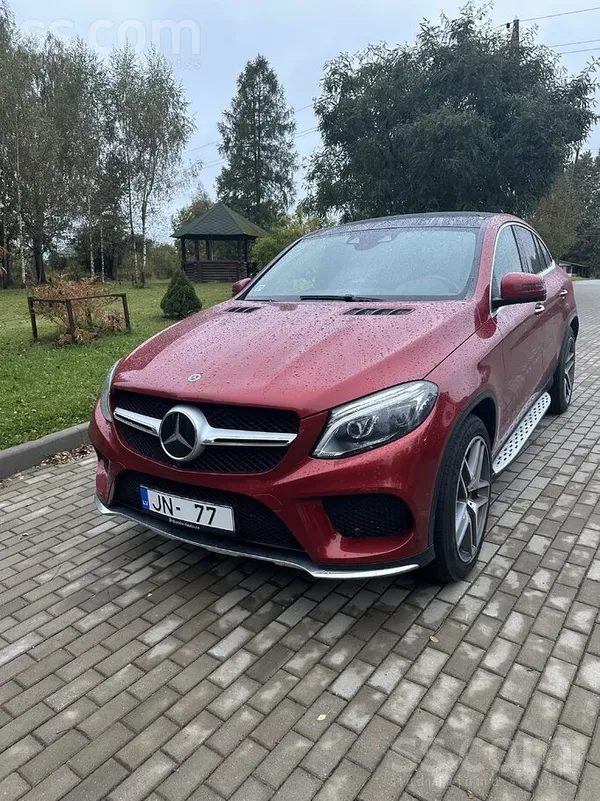 Mercedes Benz Gle Coupe 350d, 3.0 dīzelis 190kw/258zs Amg line, 4 matic, 9g