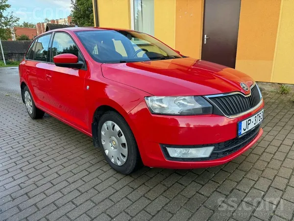 Skoda Pārdod Škoda Rapid 1, 6 dīzelis, M+S riepas, nesen