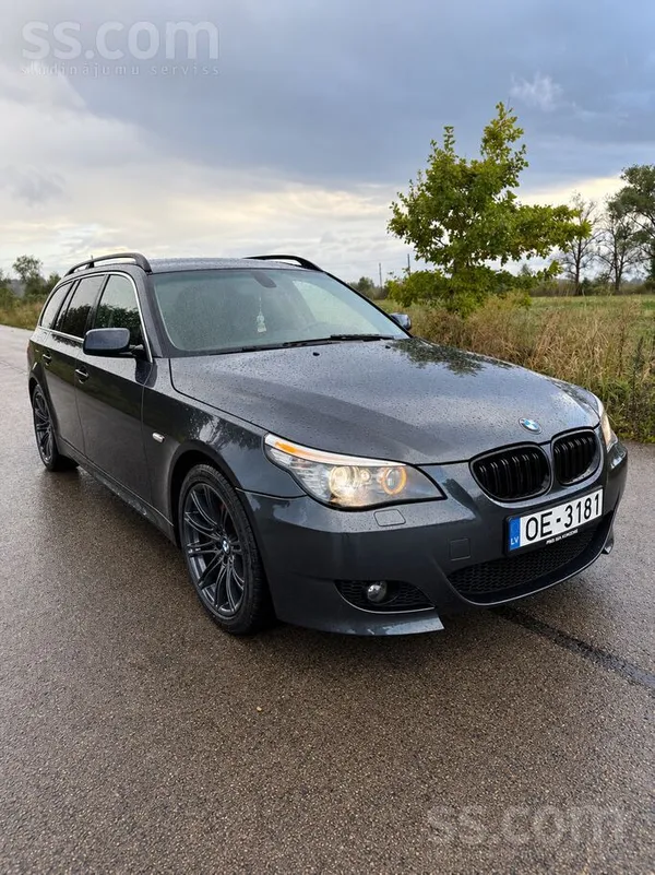 Pārdodu Bmw 520d E61 Facelift 130kw/177zs. Labā tehniskā un vizuālā stāvoklī