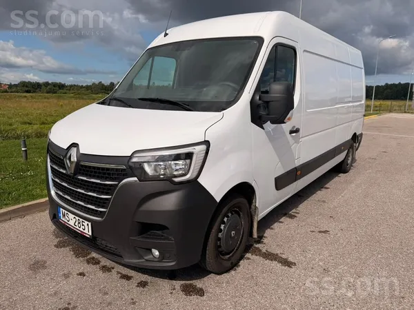 Renault Master 2020, 2.3D dīzelis, Manuāls, Furgons, Balts — Latvijā