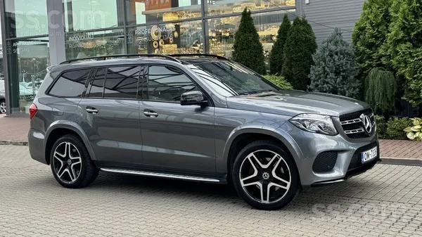 Mercedes Benz Gls 350D 4Matic Amg (190 kW) jeb (258 zs) 7 vietas. 
2018. ga