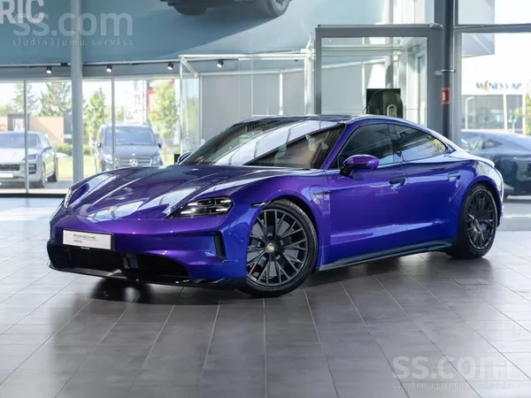 Porsche Taycan 2025, Automāts, Sedans, Violets — Latvijā