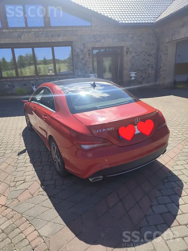 Mercedes Tirgošanā Teicamā stāvokli Mersedes benz Cla180 ek