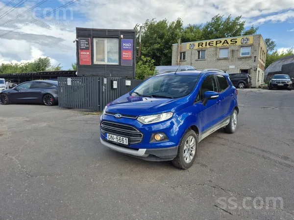 Ford Ecosport 1.0l benzīns. 92kw 
Tehniskā apskate derīga līdz 06.2027 
Vi