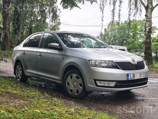 Pārdodu automašīnu škoda rapid 2014 gada, 1.6 motors , labā tehniskā stāvokl