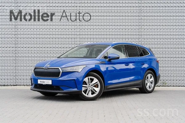 Skoda Enyaq iV 2023, Automāts, SUV/Apvidus, Zils — Latvijā