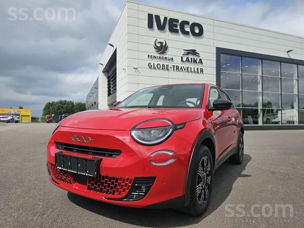 Pārdodu jaunu Fiat 600 Hybrid 145 Icon. 1.2 Hybrid. 

Galvenā informācija: