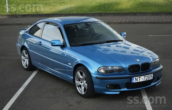 Pardodas e46 coupe 318ci ar 2.8 dzineju
izieta jauna tehniska apskate tikko