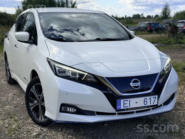 Tikko ievests Nissan Leaf, 62kwh ar lielāko pieejamo bateriju (160kw-218z. s