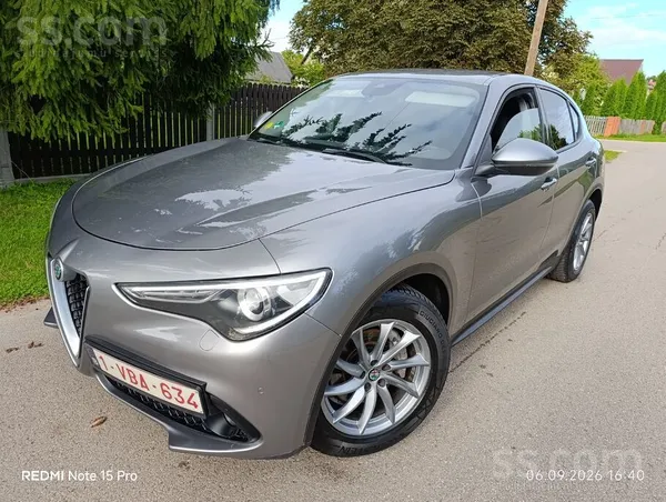 Alfa-Romeo Stelvio. Tikko no Beļģijas. Distronic. Camera. Nav