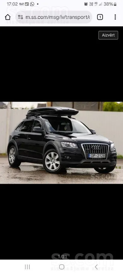 Audi Pārdodu vai mainu pret lētāku auto šo skaisto Audi