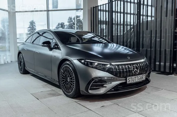 Mercedes Benz Eqs 450 Amg Airmatic, batareja 120 kw. Rūpnīcas garantija 8 ga
