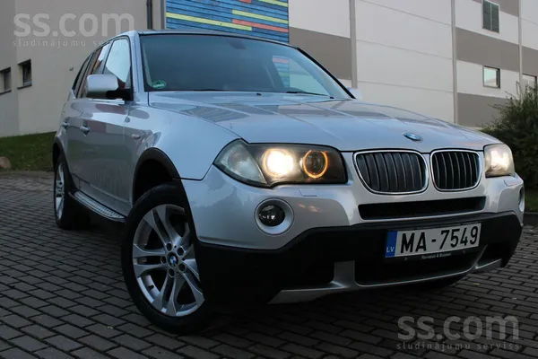BMW BMW X3 3.0d 160 kw ar 6 ātrumu manuālo kārbu