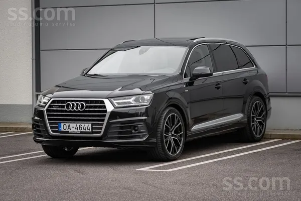 Audi Audi Q7 3X S-Line Quattro 3.0 dīzelis, Automāts. 