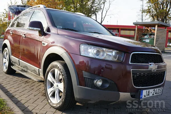 Chevrolet Chevrolet Captiva 2012. gads, 2.4 benzīns