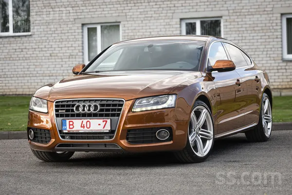 Audi A5 S-Line, Quattro, Sportback 2.0 Tfsi, 155kw, 210zs - Automāts. No Vāc