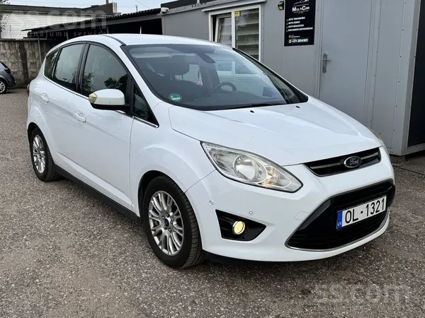 Ford C-Max 1.6 Tdci 85 kW. Тех. осмотр до 19.05.2027, налог за 2026 год опла