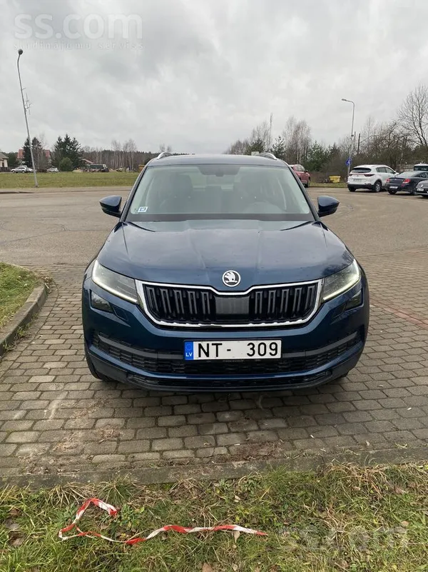 Skoda Šķīda Kodiaq, 2019.g. , 140 kW, 190 zs. Apkopes ir