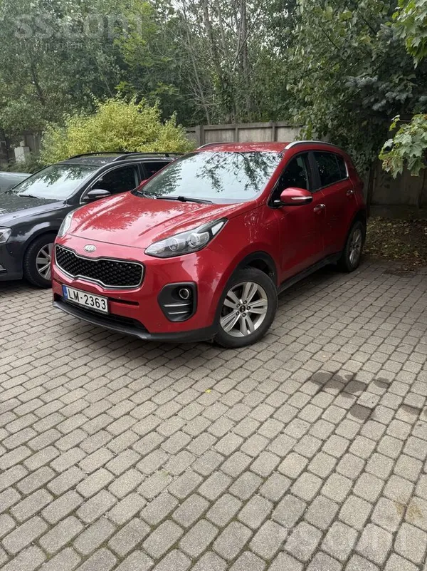 KIA Tiek pārdots Kia Sportage. Automašīnu izmantojis u