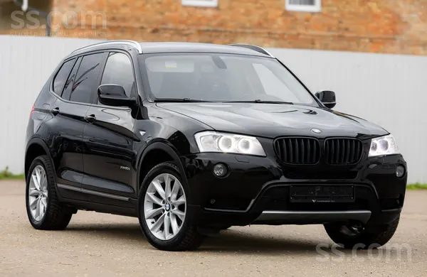 BMW Tikko ievesta Latvijā BMW X3 F25, ar 2.0d dīzeļdzi