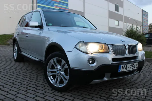 BMW BMW X3 3.0d 160 kw ar 6 ātrumu manuālo kārbu