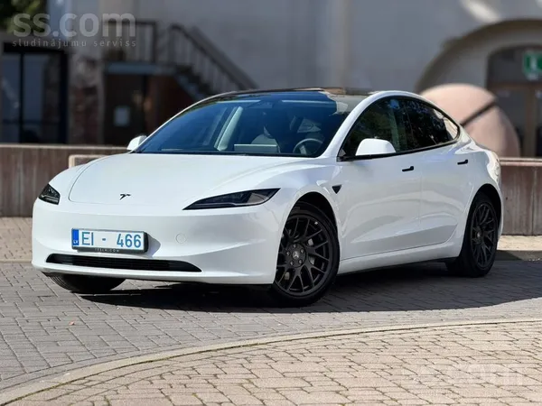 The Tesla Model 3 "Highland" ar Lfp batareju. Pirmās reģistrācijas datums: 28.06.202