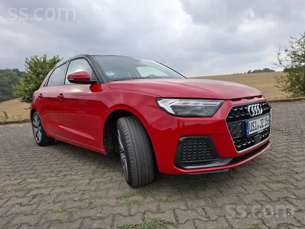 Audi A1 2024, 1.2 benzīns, Automāts, Sedans, Sarkans — Latvijā