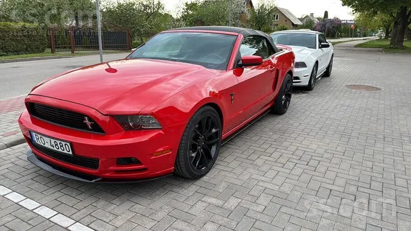 Ford Mustang 2014, 3.7 benzīns, Automāts, Kabriolets, Sarkans — Latvijā